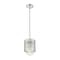 Z-Lite Kipton 1 Light Mini Pendant, Polished Nickel & Clear 3037MP-PN - alternate 7